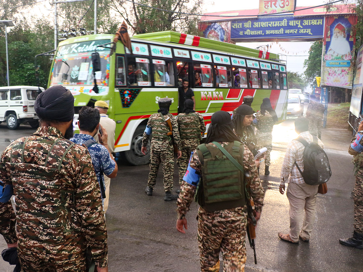 The Amarnath Yatra Being Welcomed Photos34