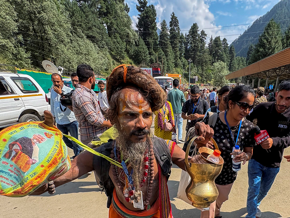 The Amarnath Yatra Being Welcomed Photos8
