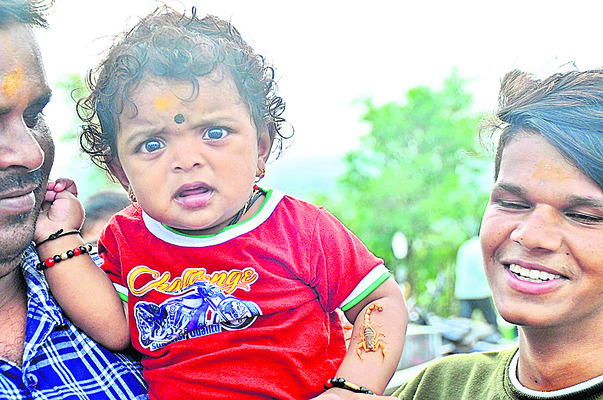 పూజిస్తూ.. ఆడుకుంటూ.. ఆనందిస్తూ.. 1