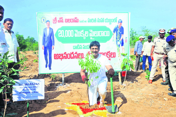 గనుల్లో వనాలు..2