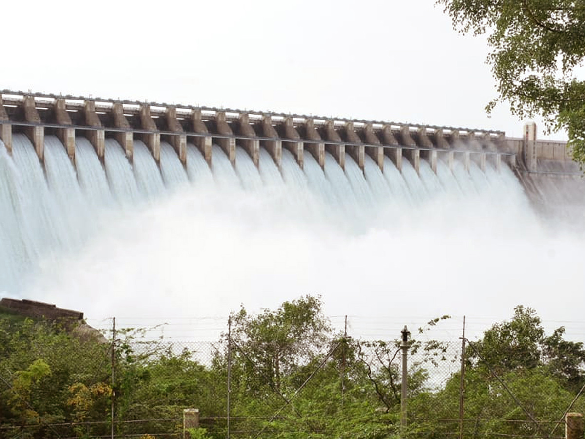 Nagarjuna Sagar Dam Gates Open 2025 Photos19