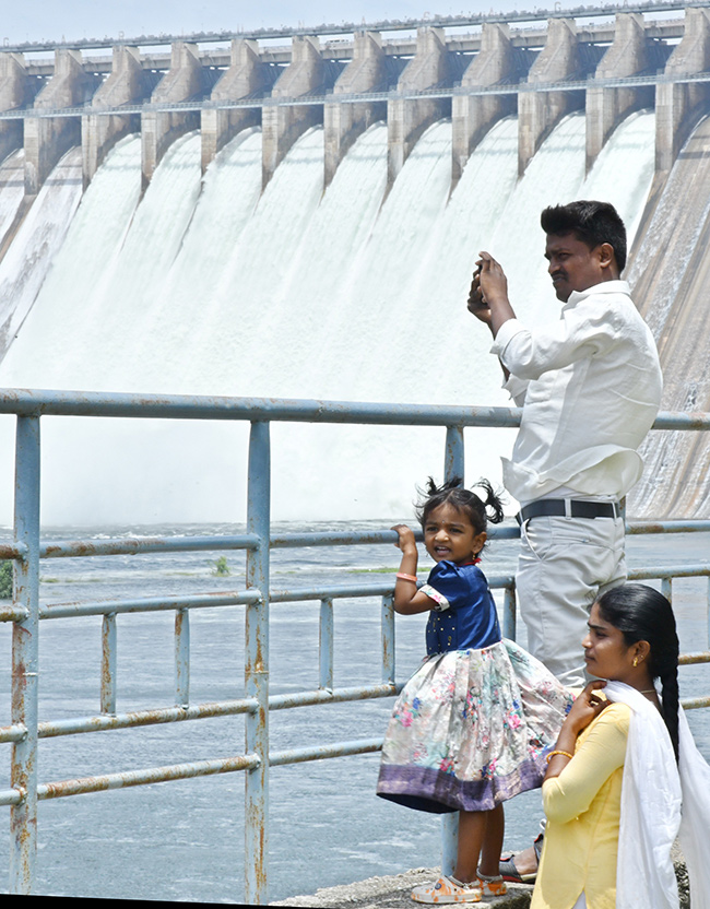 Nagarjuna Sagar Dam Gates Open 2025 Photos25