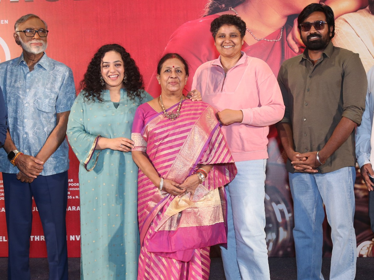 Nithya Menen Sir.. Madam movie at Pre-Release Event.. Photos13