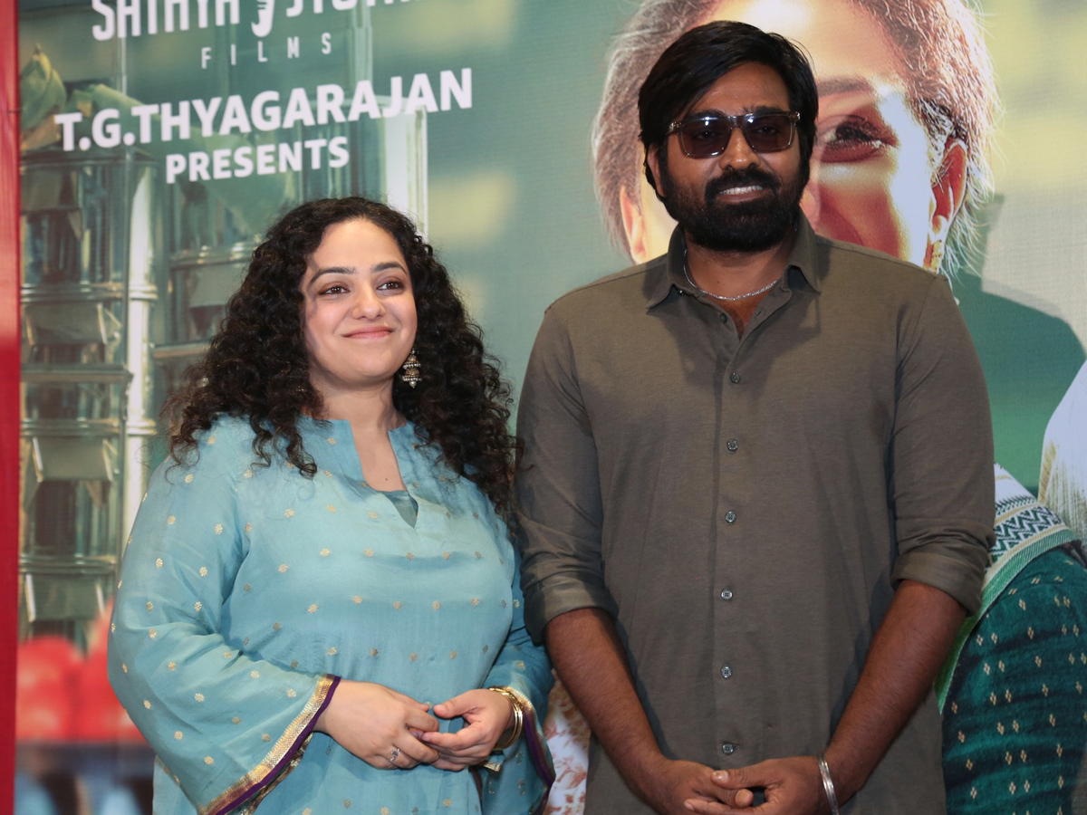 Nithya Menen Sir.. Madam movie at Pre-Release Event.. Photos14