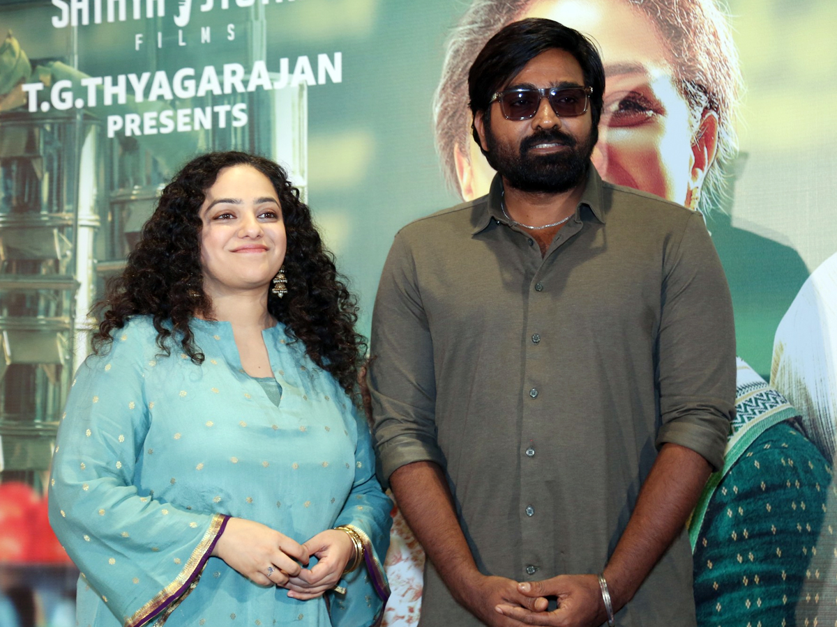 Nithya Menen Sir.. Madam movie at Pre-Release Event.. Photos1