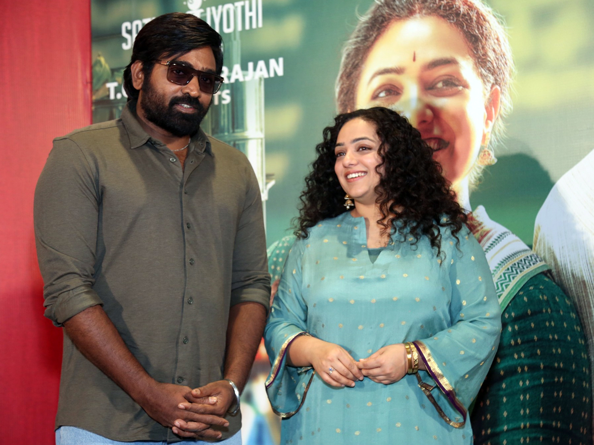 Nithya Menen Sir.. Madam movie at Pre-Release Event.. Photos2