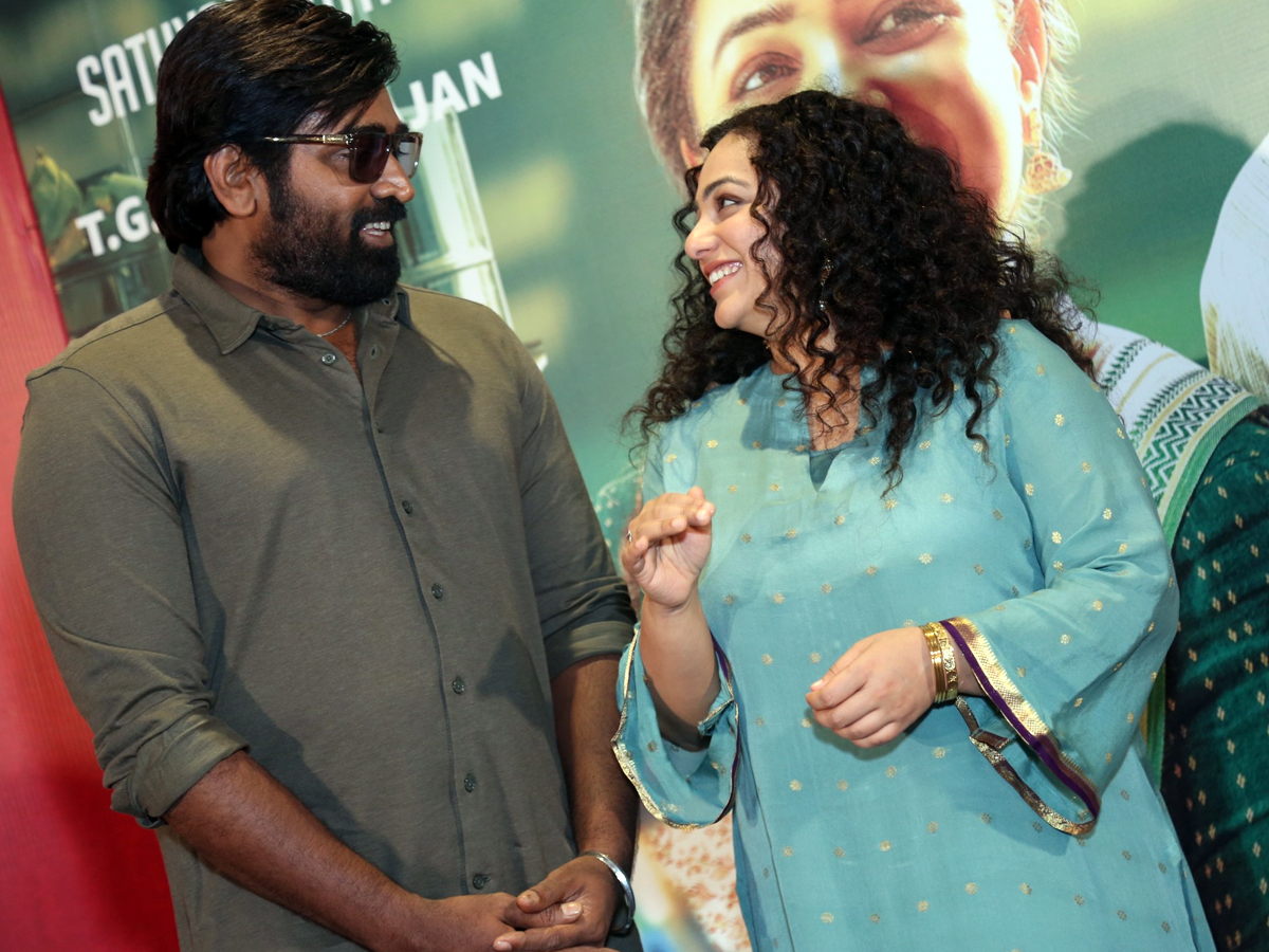 Nithya Menen Sir.. Madam movie at Pre-Release Event.. Photos3