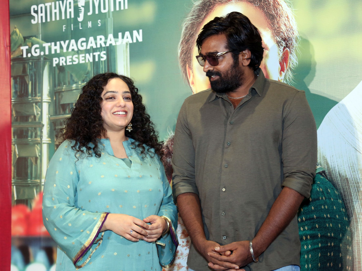 Nithya Menen Sir.. Madam movie at Pre-Release Event.. Photos5
