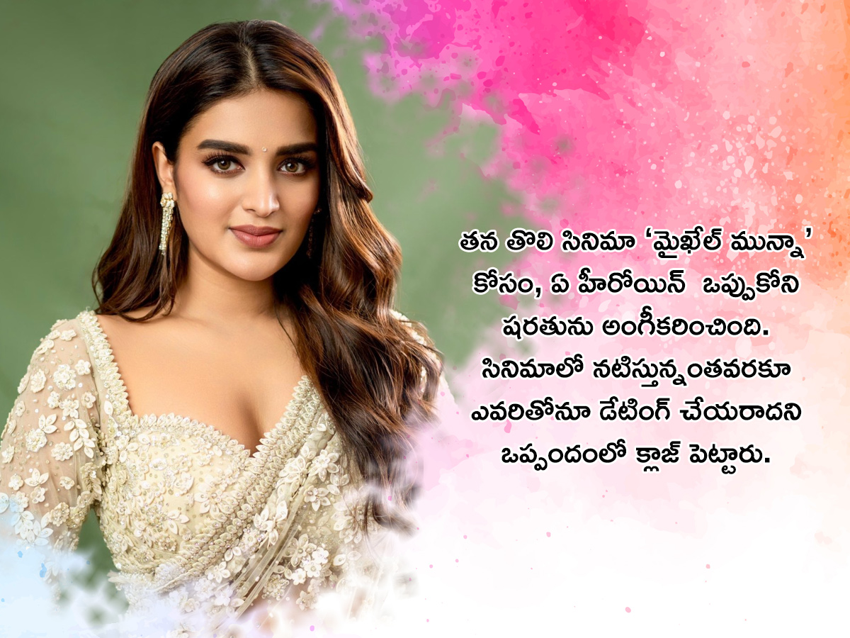 Tollywood Actress Nidhhi Agerwal Viral News Photos4