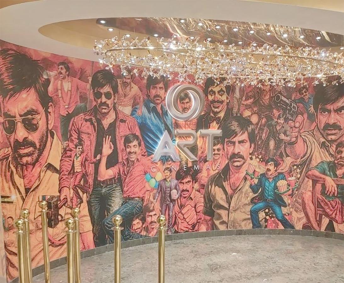 Ravi Teja ART Cinemas At Hyderabad Photos Goes Viral14