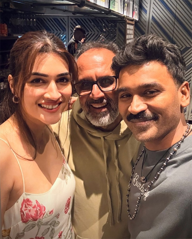 Kriti Sanon Wishing Anand L Rai on his Birthday Party viral photos4