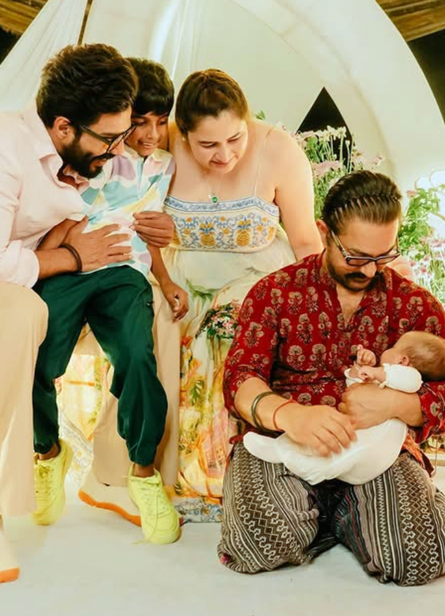 Aamir Khan naming Vishnu Vishal and jwala Gutta's daughter 2