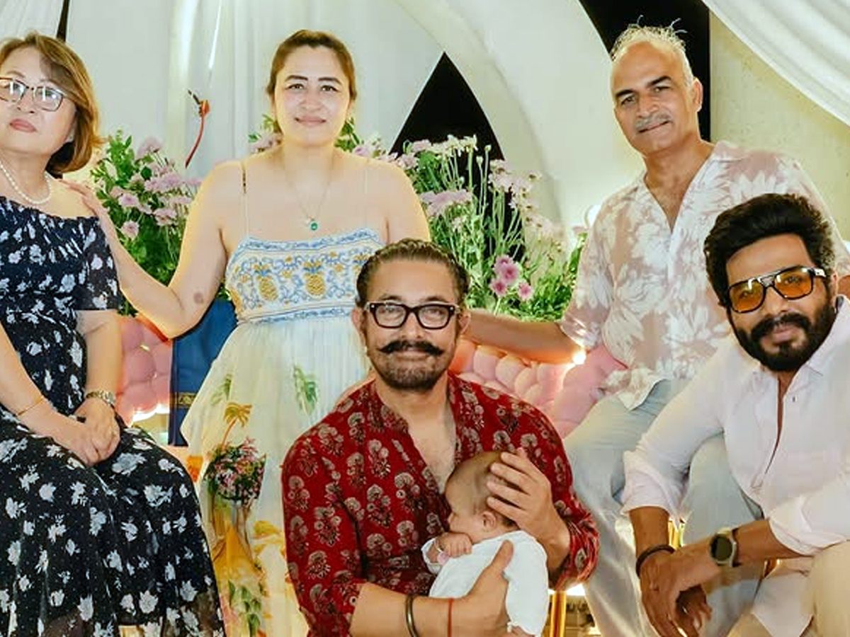 Aamir Khan naming Vishnu Vishal and jwala Gutta's daughter 5