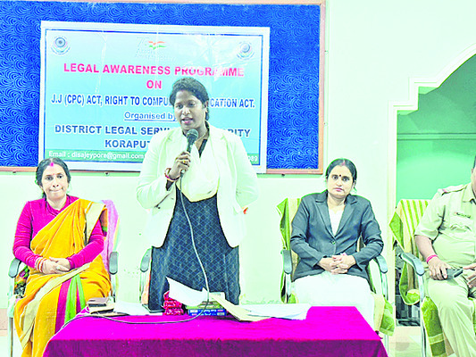 కిశోర్, విద్యా చట్టాలపై అవగాహన 1