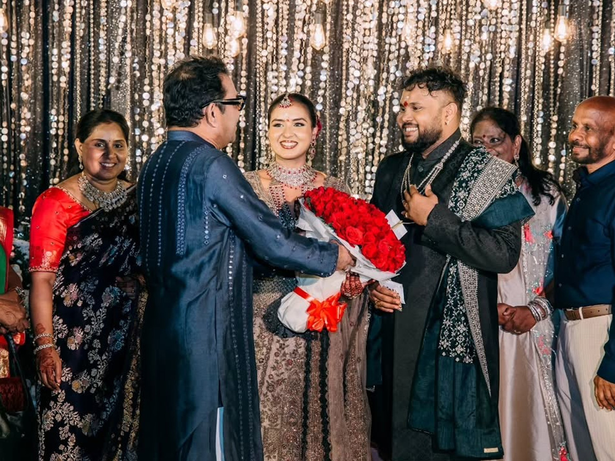 Grand Drums Siva Mani Son wedding Reception Photos2