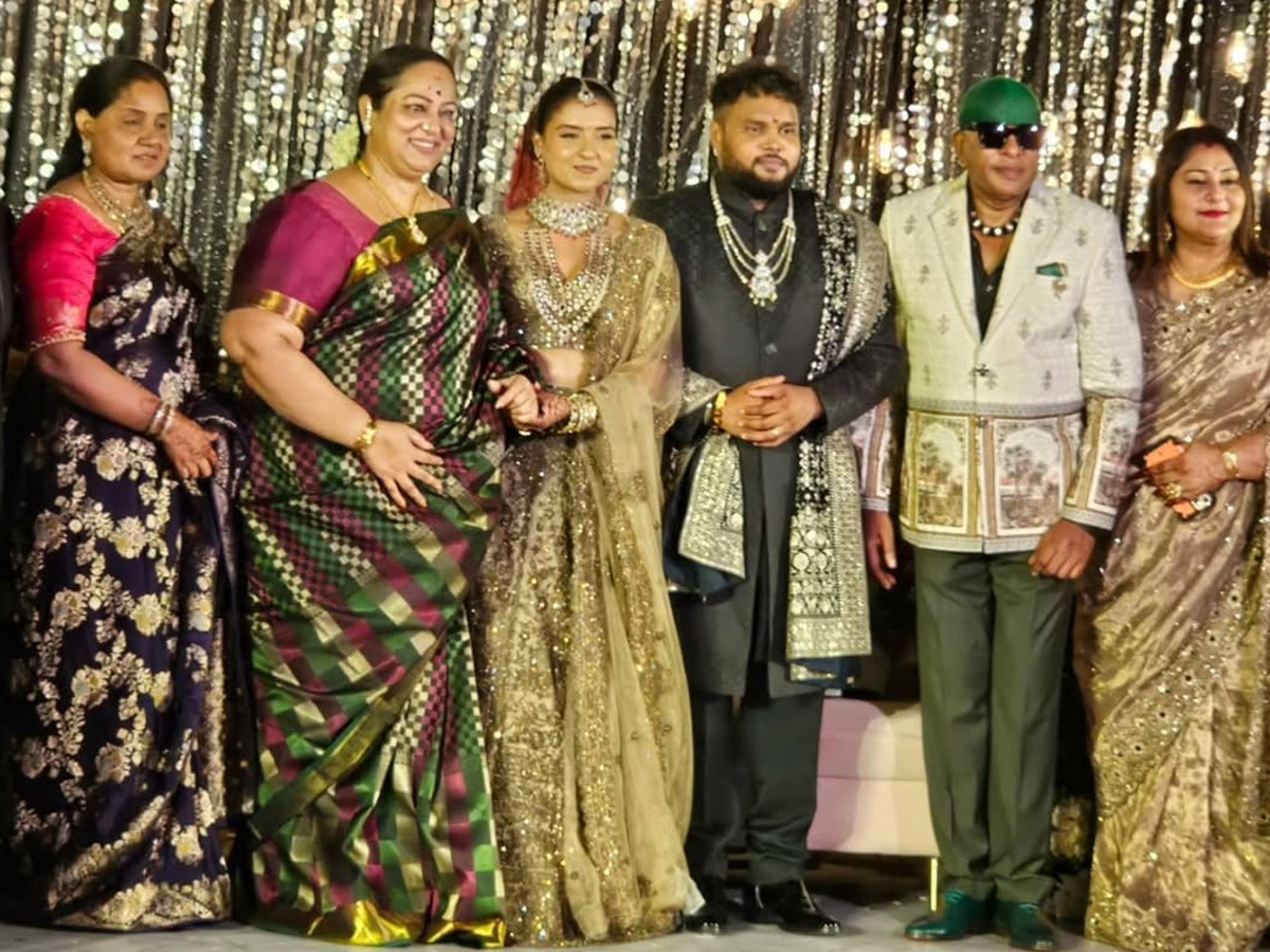Grand Drums Siva Mani Son wedding Reception Photos12
