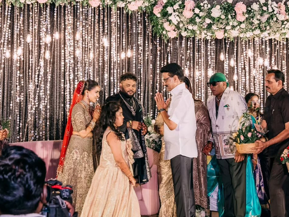 Grand Drums Siva Mani Son wedding Reception Photos5