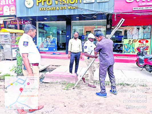 రోడ్డు ఆక్రమణల తొలగింపు 1