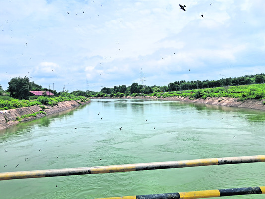 ఎస్సారెస్పీలోకి పెరిగిన వరద 1