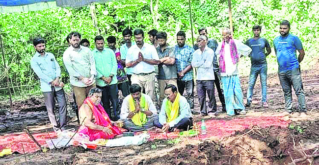 పంప్డ్‌ స్టోరేజీ ప్రాజెక్ట్‌కు గోప్యంగా భూమిపూజ 1