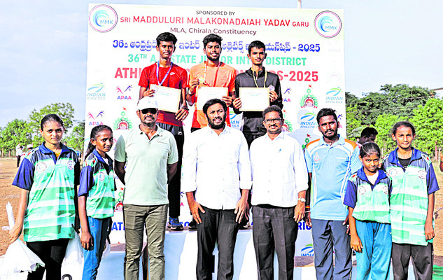 హోరాహోరీగా  అథ్లెటిక్స్‌ పోటీలు3