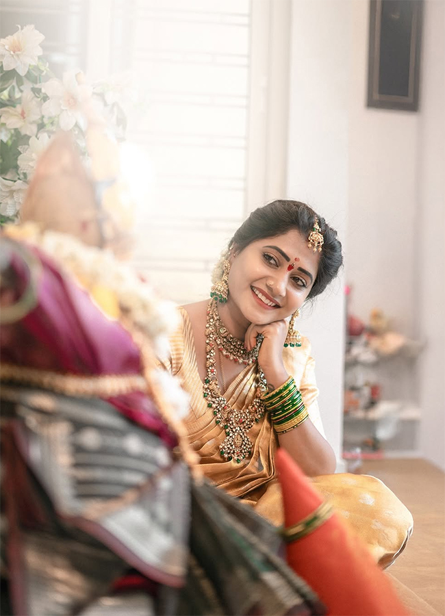 Bigg Boss 6 Contestant Vasanthi Krishnan Varalakshmi Vratam Pics15