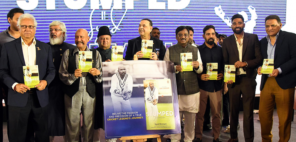Kirmani Autobiography Stumped Book Launched in Hyderabad8