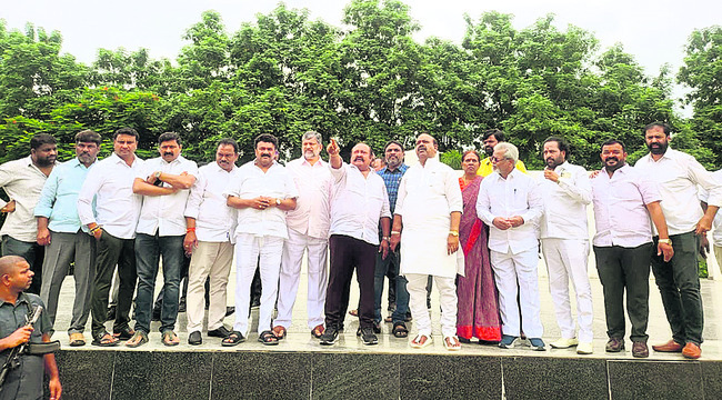 బీసీ గర్జన సభ ఏర్పాట్లు పరిశీలన2