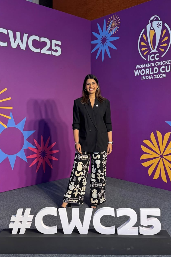 Jasprit Bumrah wife Sanjana Is ready for The ODI World Cup-2025 Photos5