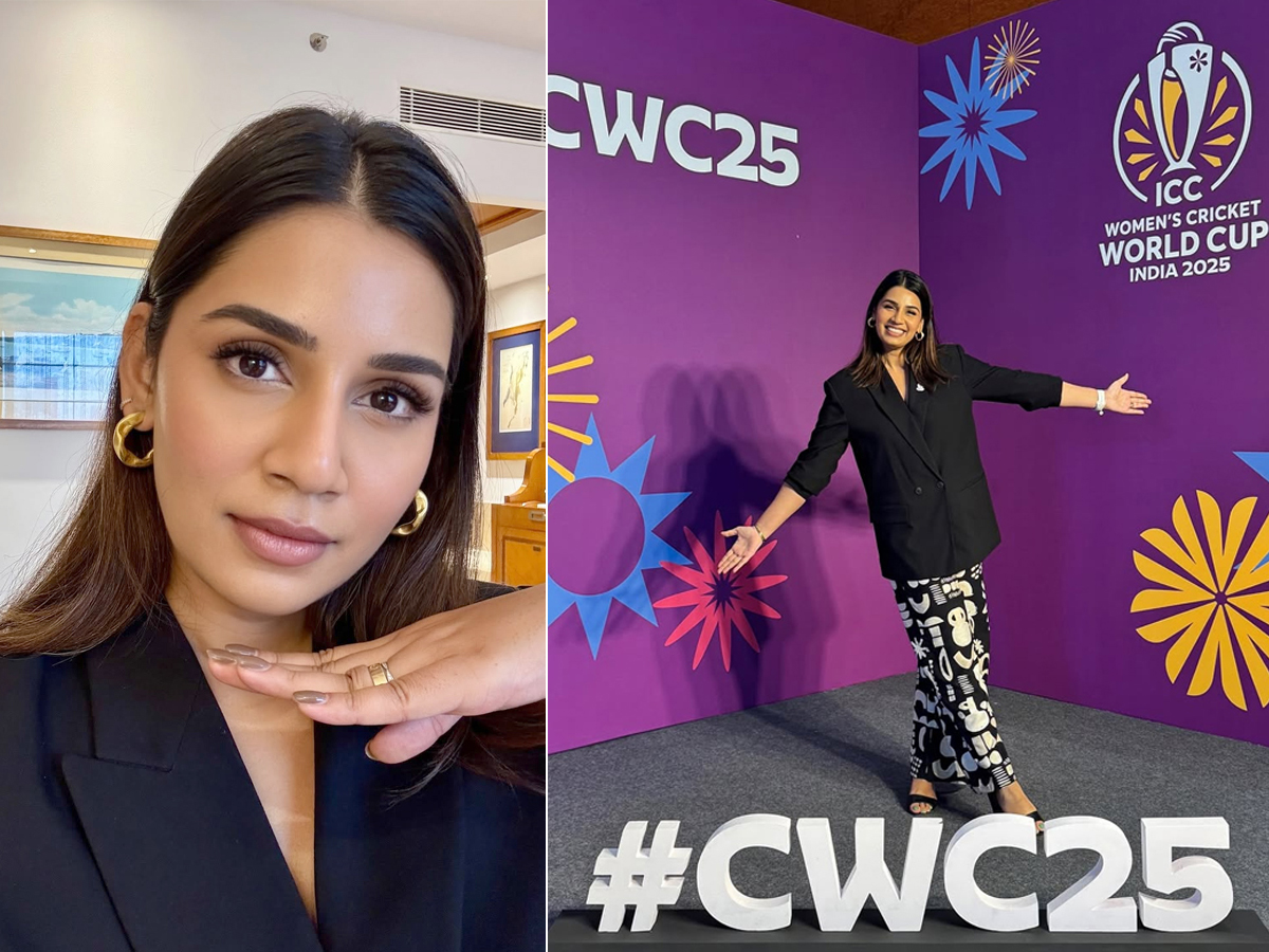 Jasprit Bumrah wife Sanjana Is ready for The ODI World Cup-2025 Photos1