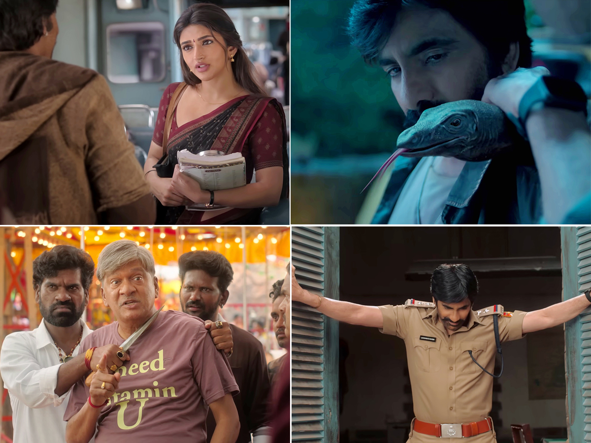 Ravi Teja Mass Jathara Movie HD Stills1