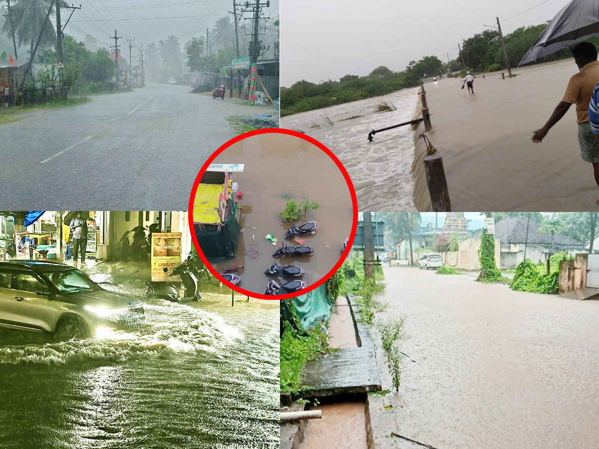Heavy Rains In Telugu States Photos1