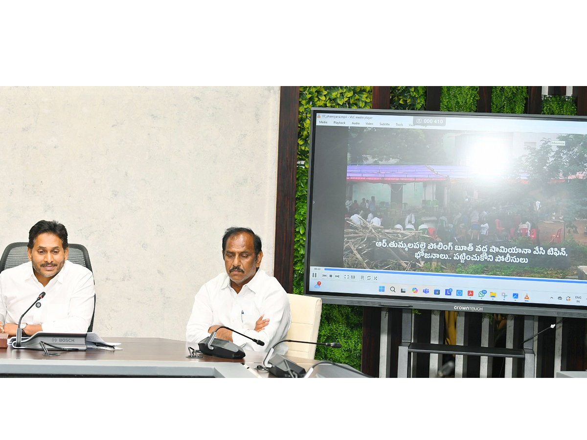 YS Jagan Sensational Press Meet on Pulivendula ZPTC By Election Photos17