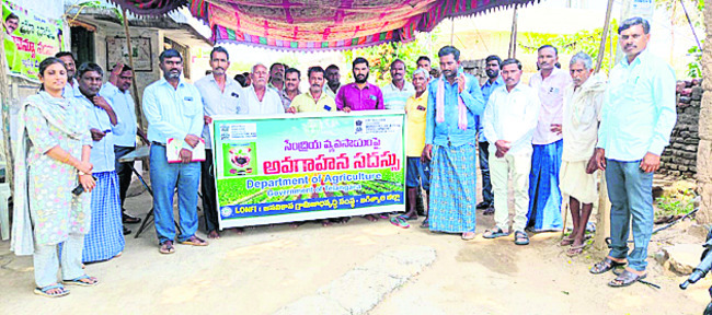 సేంద్రియ సాగుకు శ్రీకారం1