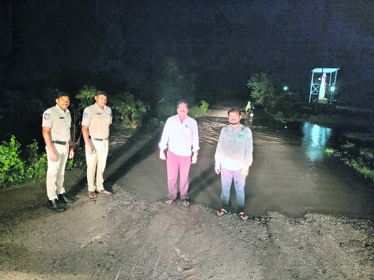 వాగులకు వరద3