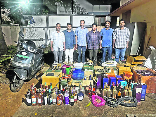 నగరంలో నకిలీ మద్యం 1