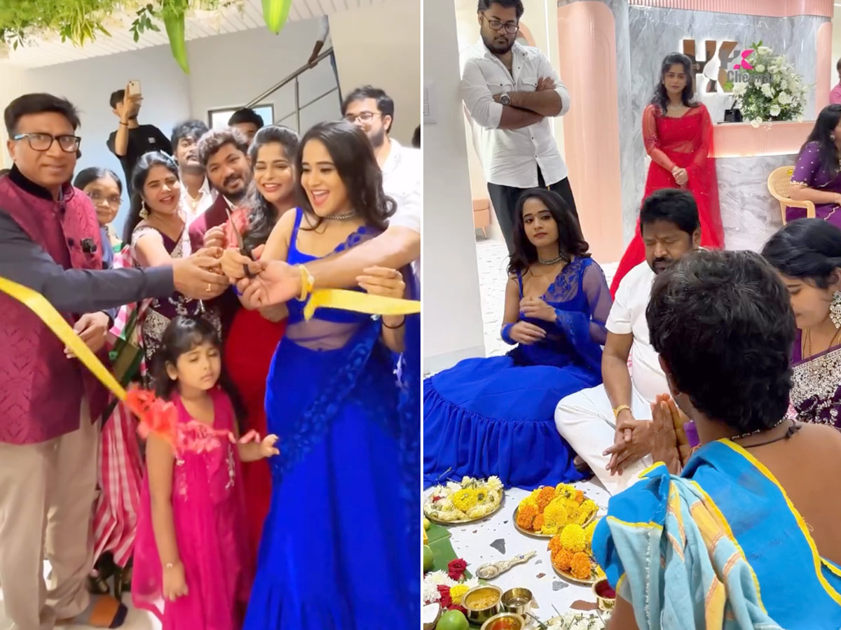 Deepthi Sunaina Opened A New Business In Chennai Photos1