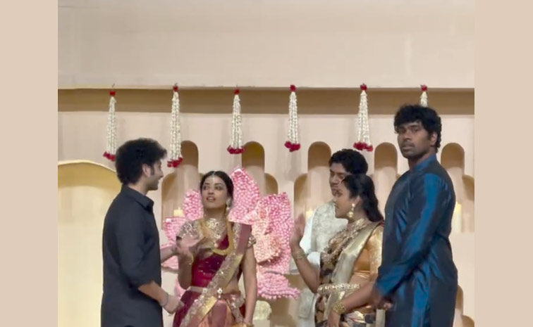 Ramesh Babu Family At Wedding in Hyderabad Photos4