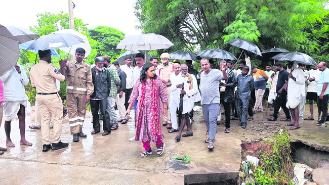 దంచికొట్టిన వాన2