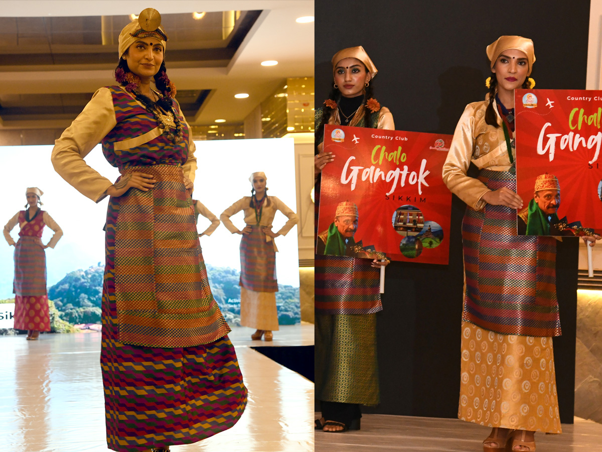 Traditional fashion show held at Begumpet Country Club1