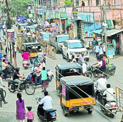నరకప్రాయంగా.. నగర ట్రాఫిక్‌ 1