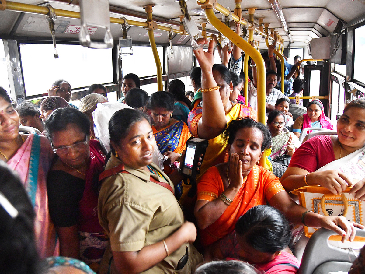 Not Success Free Bus in Andhra Pradesh17