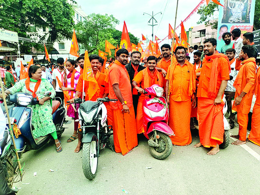 హనుమ భక్తుల మహాబైక్ ర్యాలీ 1