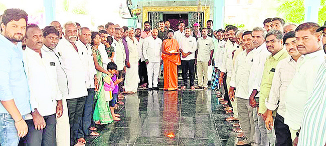 ఎంపీ మిథున్రెడ్డికి బెయిల్ రావాలని పూజలు1
