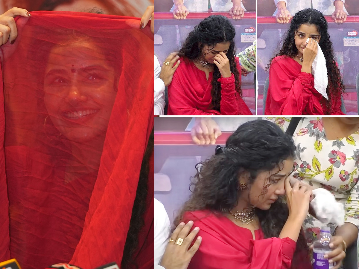 Anupama Parameswaran Gets Emotional at Parada Movie Press Meet1