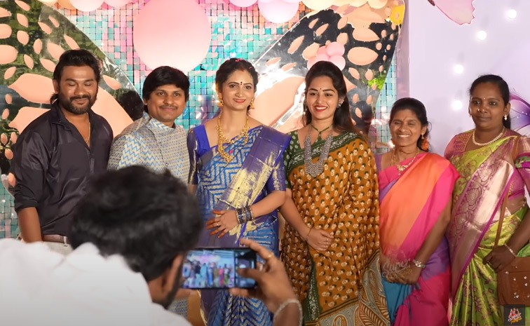 Jabardasth Rocking Rakesh And Jordar Sujatha Daughter 1st Birthday Celebrations Photos28