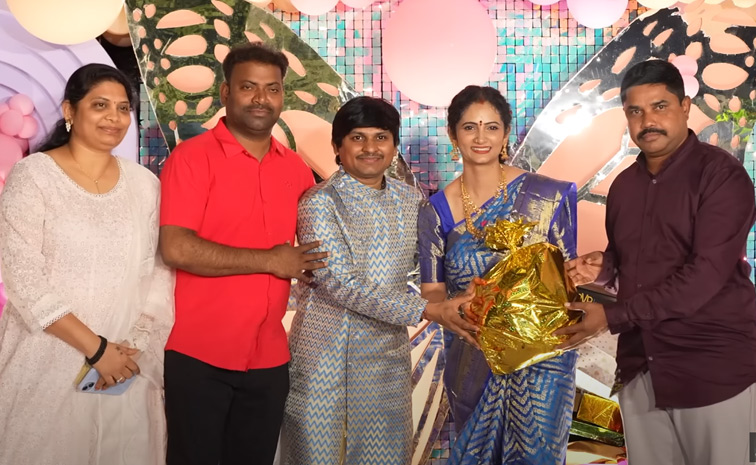 Jabardasth Rocking Rakesh And Jordar Sujatha Daughter 1st Birthday Celebrations Photos29