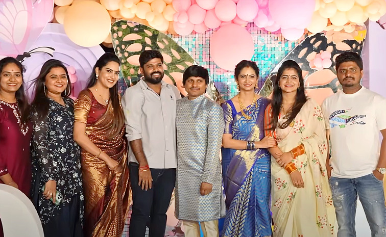 Jabardasth Rocking Rakesh And Jordar Sujatha Daughter 1st Birthday Celebrations Photos30