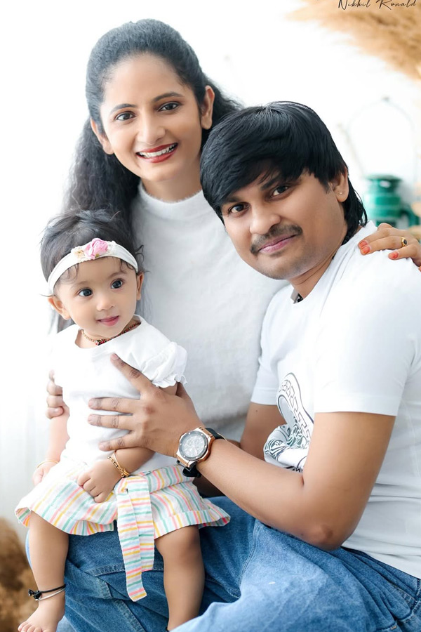 Jabardasth Rocking Rakesh And Jordar Sujatha Daughter 1st Birthday Celebrations Photos16