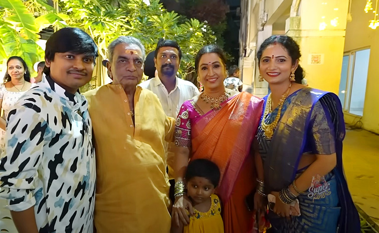 Jabardasth Rocking Rakesh And Jordar Sujatha Daughter 1st Birthday Celebrations Photos6